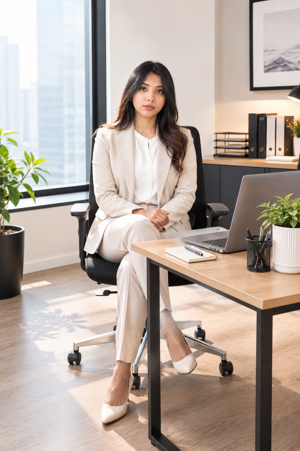 Kelvin's Studio — portrait of the founder at the studio desk